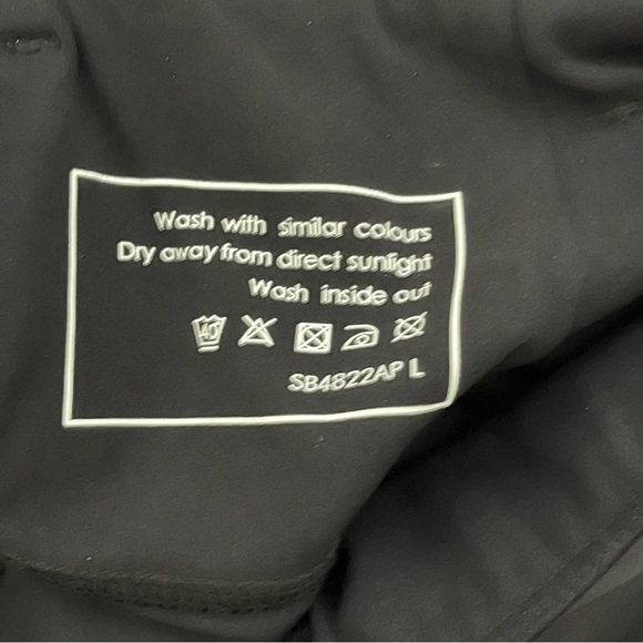 NEW Sweaty Betty POWER Bike Shorts-9” Inseam-Womens S-Charcoal/Black Camo-Sporty - Picture 8 of 11